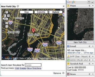 Google Maps integration for Desktop Sidebar